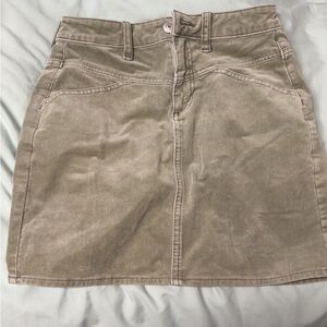 Stylish Olive Green Skirt